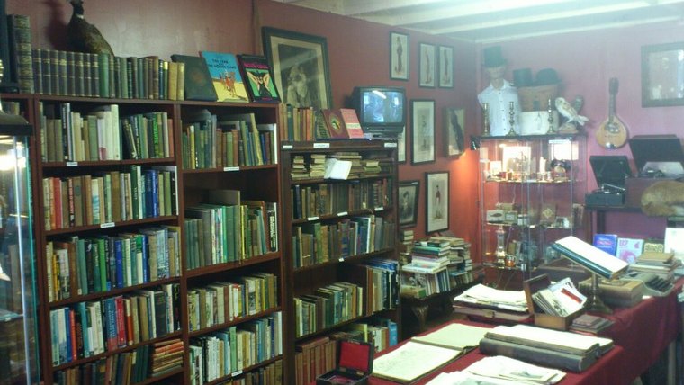 Interior of our former shop in Dalkey, County Dublin, Ireland